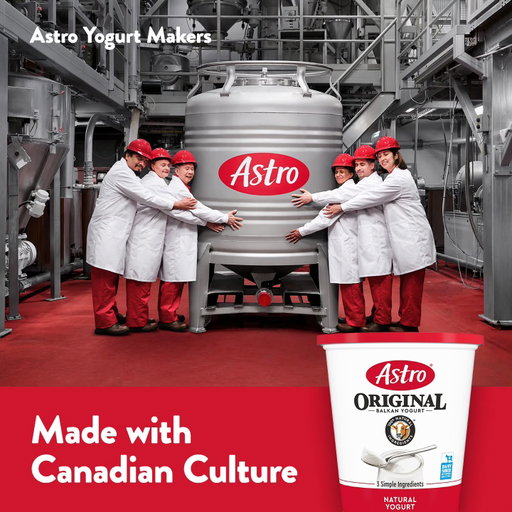 The secret to making Astro yogurt? Good ol' Canadian warmth.

#MadeWithCanadianCulture