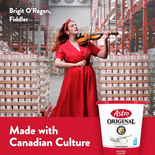Now that’s why Astro yogurt hits all the right notes.

#MadeWithCanadianCulture