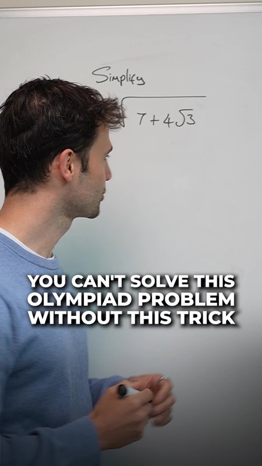 How to Simplify "Impossible" Nested Surds in Math Olympiads