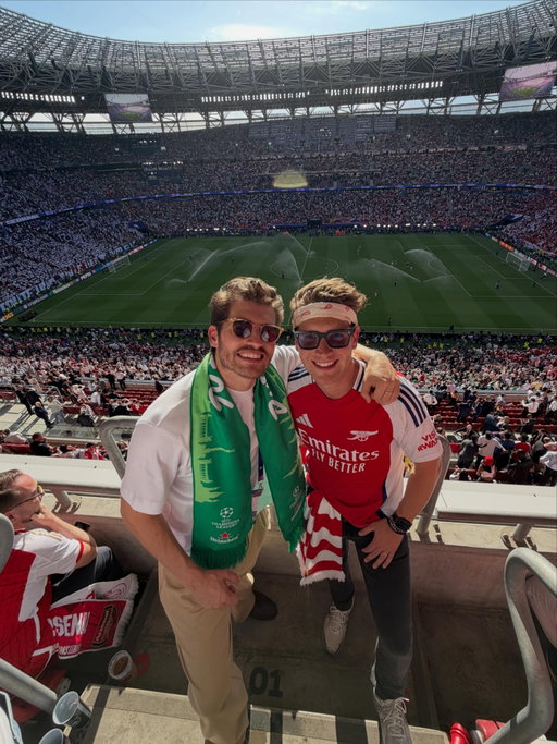 A special season supporting this team, club and community I love so deeply. Beyond proud. Thank you @heineken for a wonderful experience