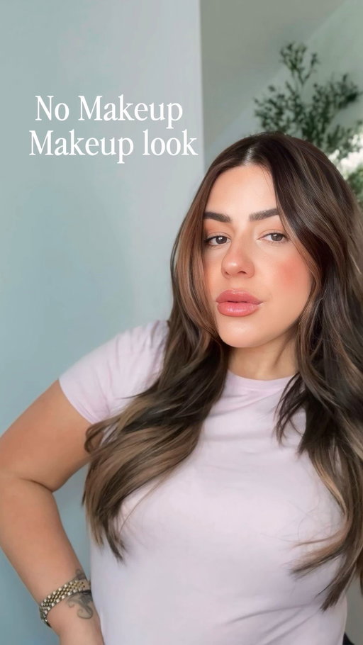 A glowy no makeup makeup look 

@maybelline 
@maybellineny 
@rhode 
@armanibeauty 
@lorealgroupe
