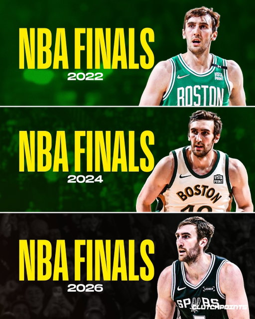 At this point, Luke Kornet might be the secret formula 😭🏆

Three NBA Finals appearances in five years.

No matter where he goes, his teams keep ending up on the biggest stage.

Maybe front offices should stop looking for superstars…

And start looking for Luke Kornet 👀😂