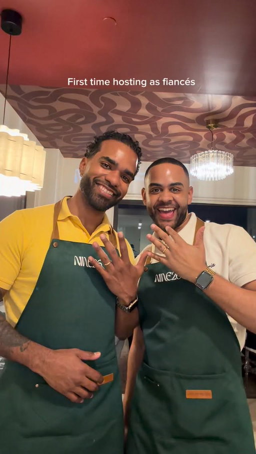 The supper club boys are getting married! 🤵🏽‍♂️🤵🏾‍♂️💍

Growing up we never imagined this being possible. And our community has embraced us in so many beautiful ways. Thank you for your support and love. Our hope is that our journey inspires others to live an authentic life. 

If our families can unlearn old beliefs and be reminded about the power of love, so can others. 

Love will always win. 💚

#Nine26SupperClub #Nine26 #NYCSupperClub #GayWedding