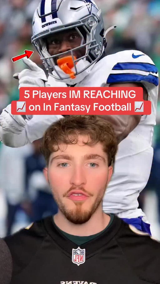 5 players worth reaching on in fantasy football drafts 👀