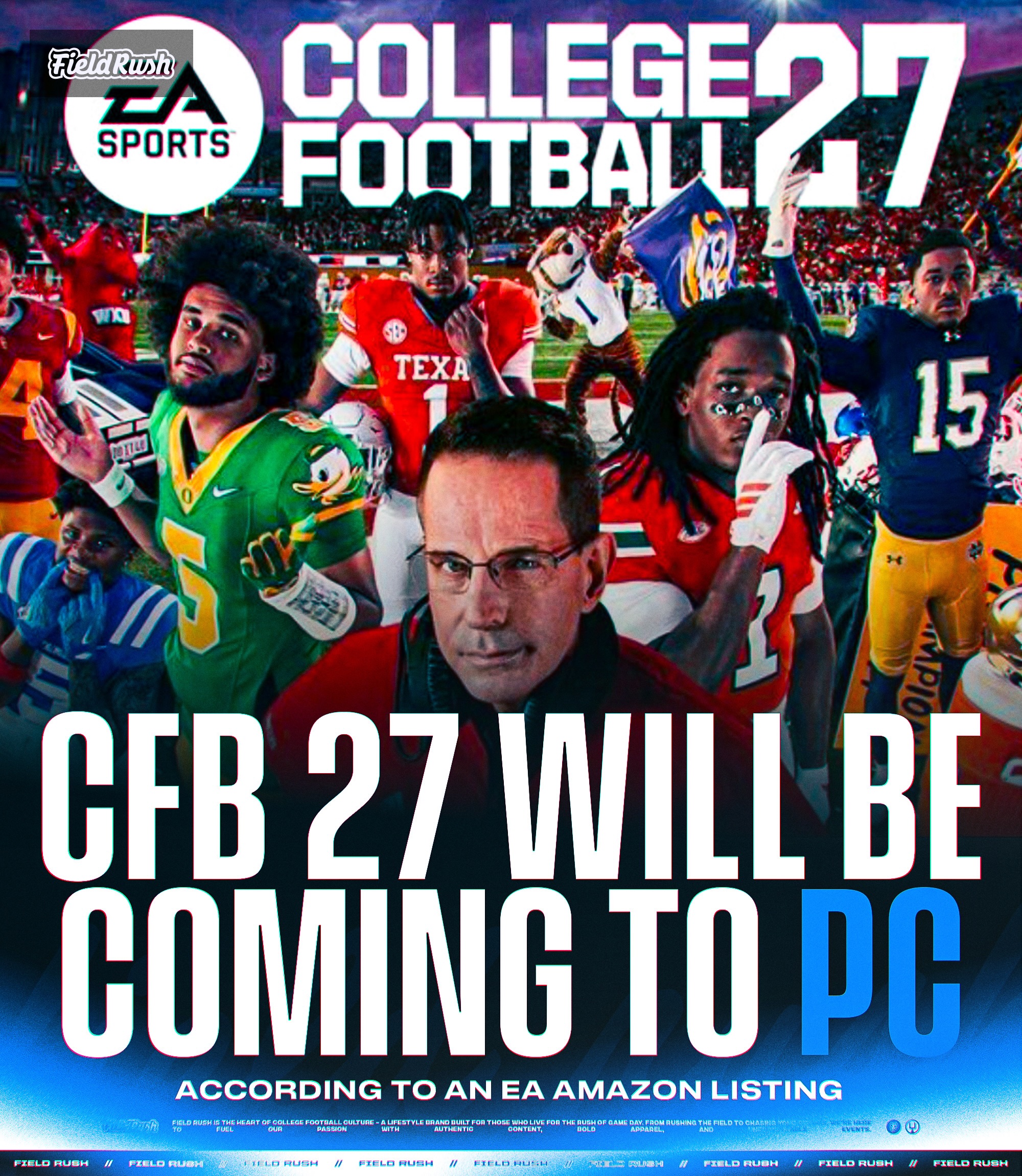 College Football 27 is coming to PC 🖥️ 

According to an EA Amazon Listing that was listed as playable on the PC. The mods players are about to make might just be stupendous.

What kind of mods do you want to see?