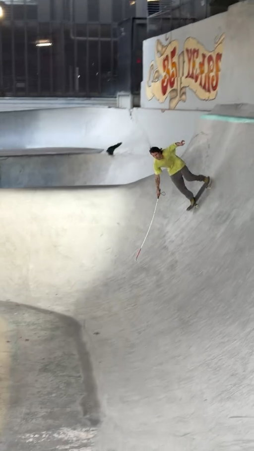 Insane respect for @mikey_no_eyes_official_ glad you were straight back on the board after this one!