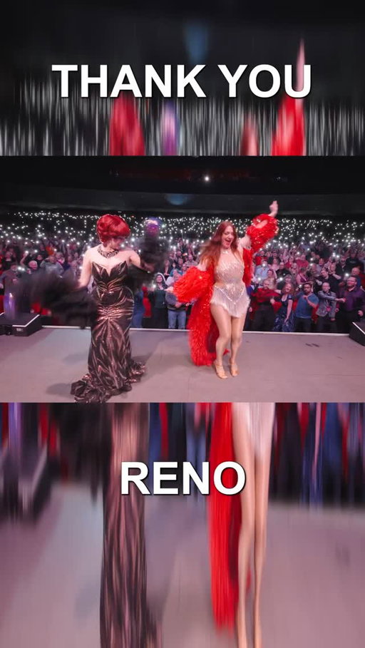 Thank you, Reno!! #lucydarling 

Inspo; @amberautrycomedy