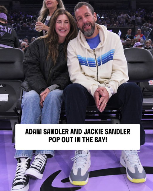 Adam Sandler and Jackie Sandler are court side to watch the Valkyries and Aces 🤩

LVA-GSV | NBC + Peacock