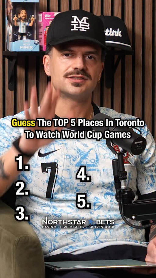Top 5 Places In Toronto To Watch World Cup Games 😳

Powered by @northstarbets #ThatsAWin #NorthStarBetsPartner #Ad