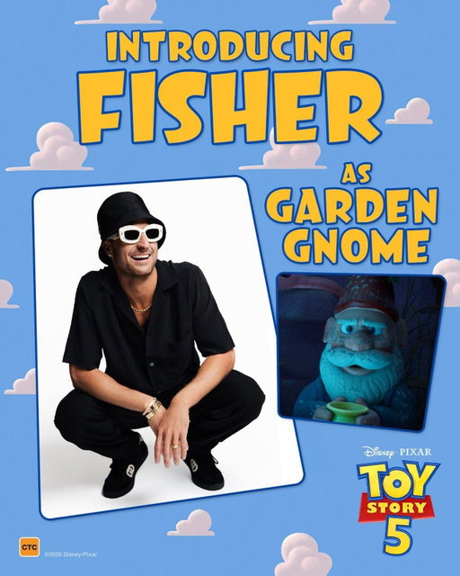 THIS IS ACTUALLY WILD !!!! IM THE “GARDEN GNOME” IN TOY STORY 5 🤣🤣🤣 I HONESTLY JUST CANT WAIT TO WATCH THIS WITH CHLOE, BOBBI AND ANDI❤️🥹 THANK YOU SO MUCH FOR HAVING ME @disneyaunz OUT JUNE 18th 🙏