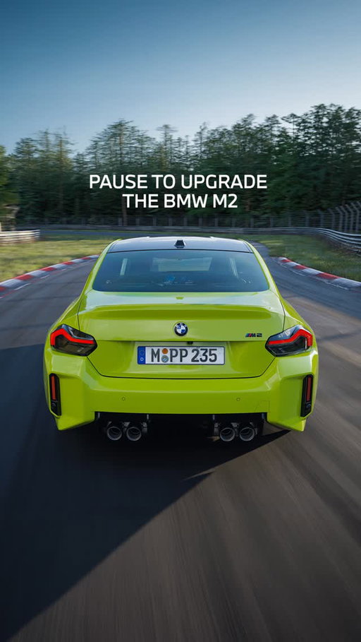 Are you quick enough for an upgrade? 

The M Performance Track Kit for the BMW M2: more downforce, sharper balance, & track-ready control.

The BMW M2 Coupé.
#THEM2 #BMWM #M2 #BMW #MPower

Mandatory information according to German law 'Pkw-EnVKV' based on WLTP: energy consumption combined: 10,2-9,7 l/100 km; CO₂ emissions combined: 230-221 g/km; CO₂ class(es): G.