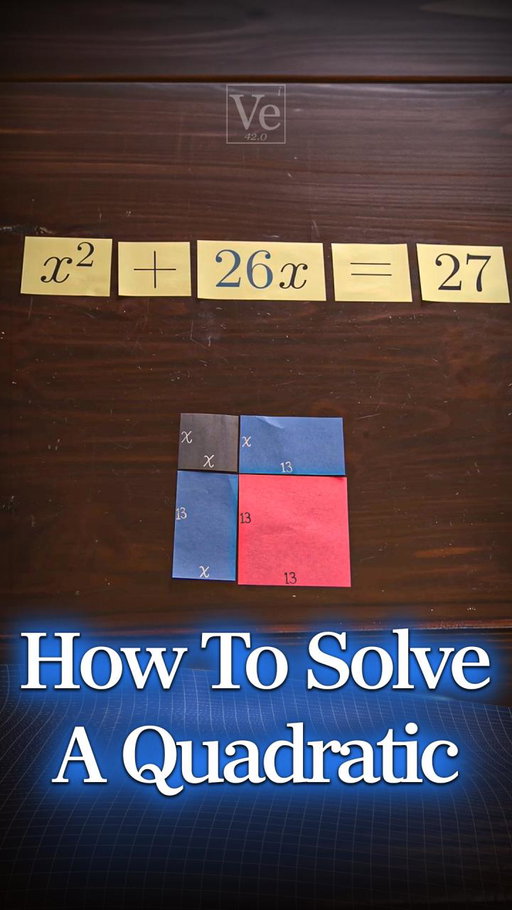 How To Solve A Quadratic Equation

Writers: Derek Muller, Alex Kontorovich, Stephen Welch, Petr Lebedev

#veritasium #science #physics #math #quadratic