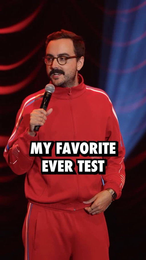 Every man’s favourite ever test. 

I’m coming to an Australian town near you in 2026:
Sydney 13/06
Newcastle 24/07
Brunswick Heads 7/11
Gold Coast 15/11
Canberra 21/11 
Fremantle 27/11
Perth 28/11

#standupcomedy #comedy #comedian #standup #funny