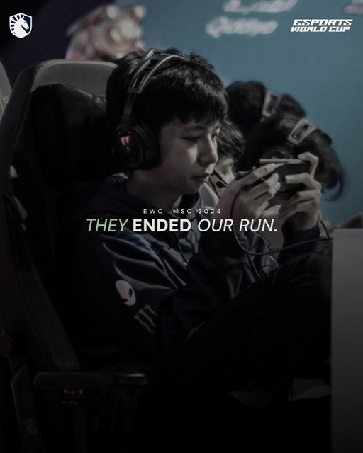 Now we’re both back. We’ll see who claims it this year 🏆💙

#LetsGoLiquid #TeamLiquidPH #EWC #EsportsWorldCup