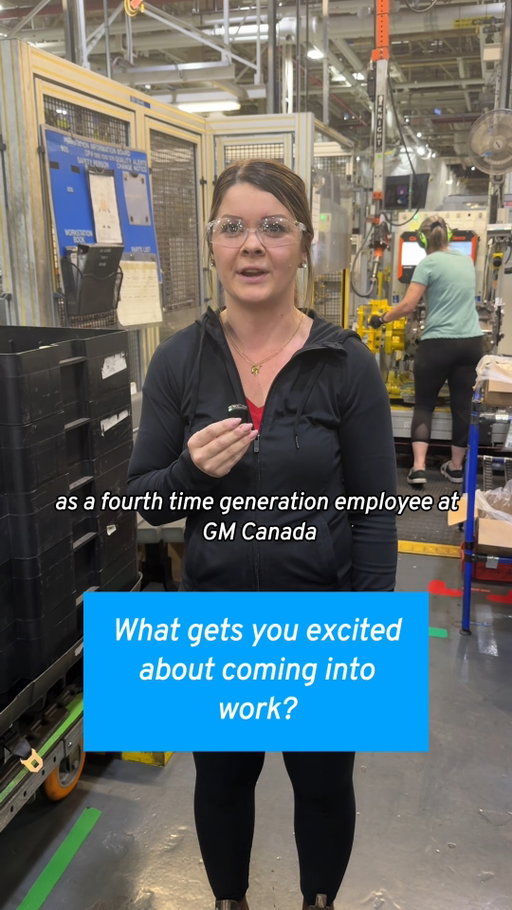 Meet the Canadian team building GM's legendary V8. 🔥 This engine powers some of our most iconic vehicles, and it's built by people who take serious pride in every single one.
	
We asked the St. Catharines Propulsion crew what it's like to work here. Spoiler: they love it.
	
Generations of skill. A whole lot of heart. 🙌 #StCatharinesPropulsion #MadeInCanada #GMCanada