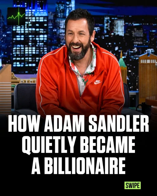 In a recent episode, @portfoliobreakdown explained that Adam Sandler's billionaire fortune was built through ownership and long-term business deals, not just his work in front of the camera.

After founding Happy Madison Productions, Sandler began earning from multiple roles across his projects, giving him a larger share of the revenue generated by films and shows.

Even when some releases received poor reviews and weaker box office results, he continued producing content and adapted as streaming platforms became a dominant force in entertainment.

That strategy paid off through a major Netflix partnership that expanded over several years, helping grow his net worth to an estimated $1 billion.