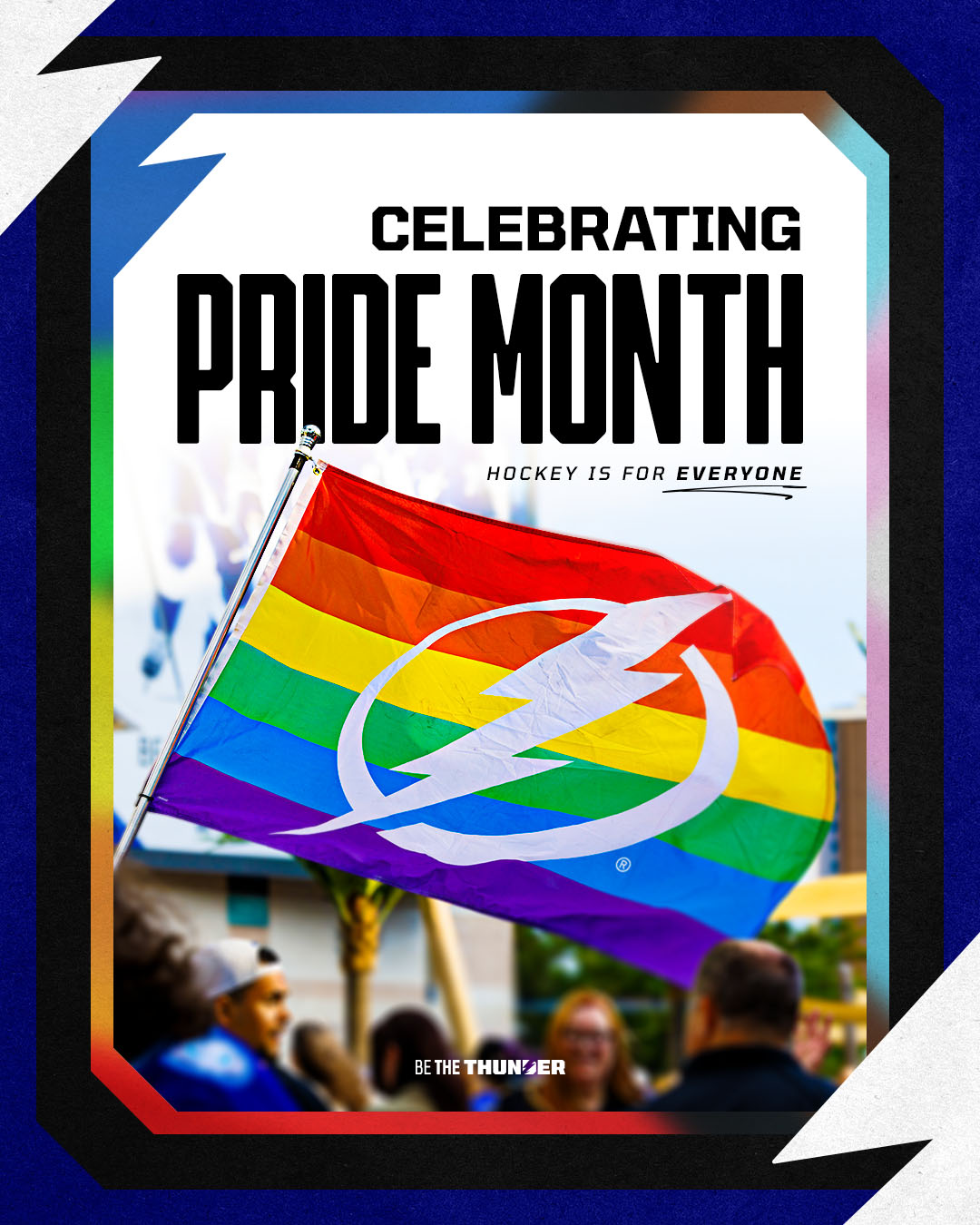 Happy Pride Month!

We're proud to celebrate and ensure no matter who you are, #HockeyIsForEveryone ⚡️