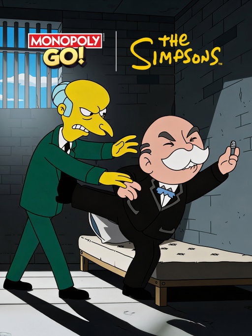 Mr. Monopoly versus Mr. Burns?! Excellent. 😏 The Simpsons season of MONOPOLY GO! begins June 3rd.