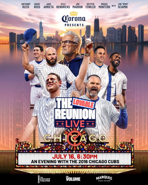 CHICAGO HERE WE COME!

The Lovable Reunion Live presented by @coronausa is coming to The @chicagotheatre on July 16th.

Our ticket presale is LIVE now — head to the link in our bio and use code REUNION for presale access 🎟️