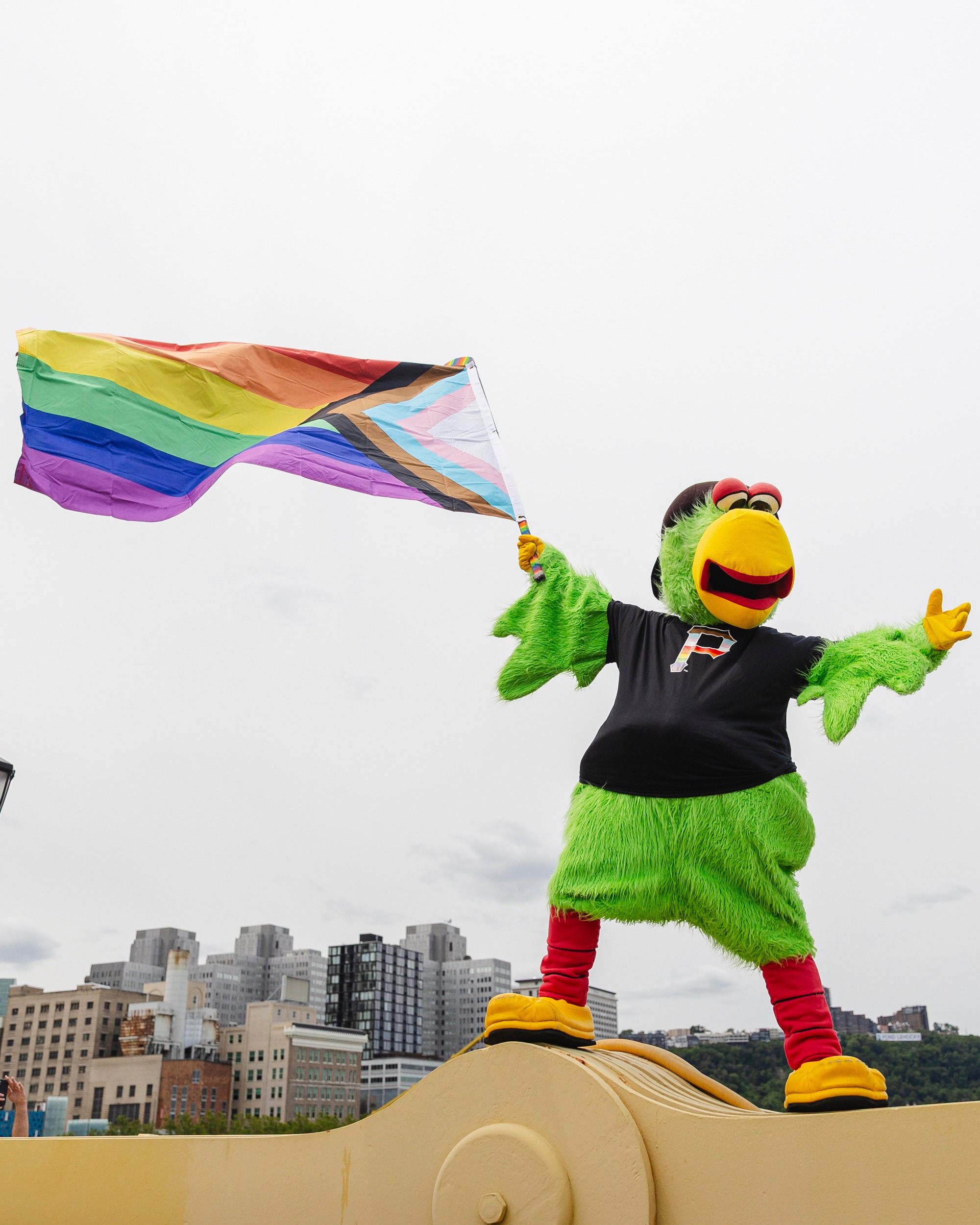 Baseball is for everyone. Happy Pride Month, Bucco fans! 🌈🖤💛