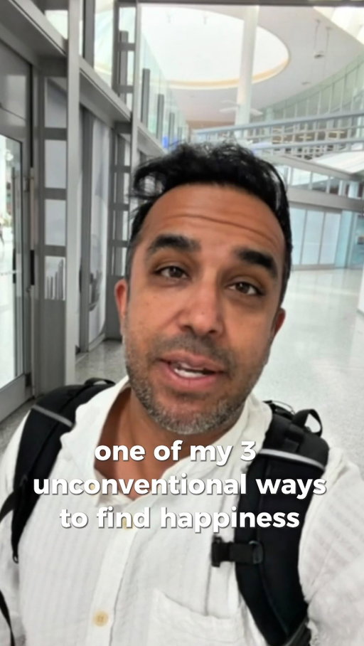 Happy Monday!

Just at the airport and wanted to send you 3 ways to find a little happiness today...