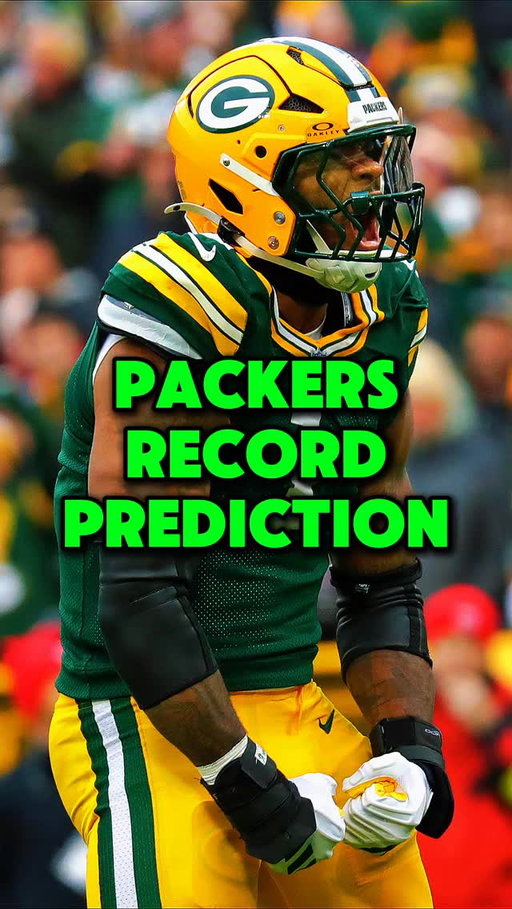 Packers Record Prediction 

#packers #nfl #nflnews #fantasyfootball #joshjacobs