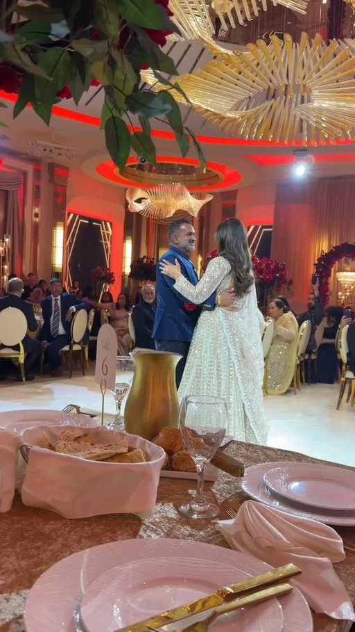 Our first dance after the most epic wedding. Thank you @russ what a beautiful song