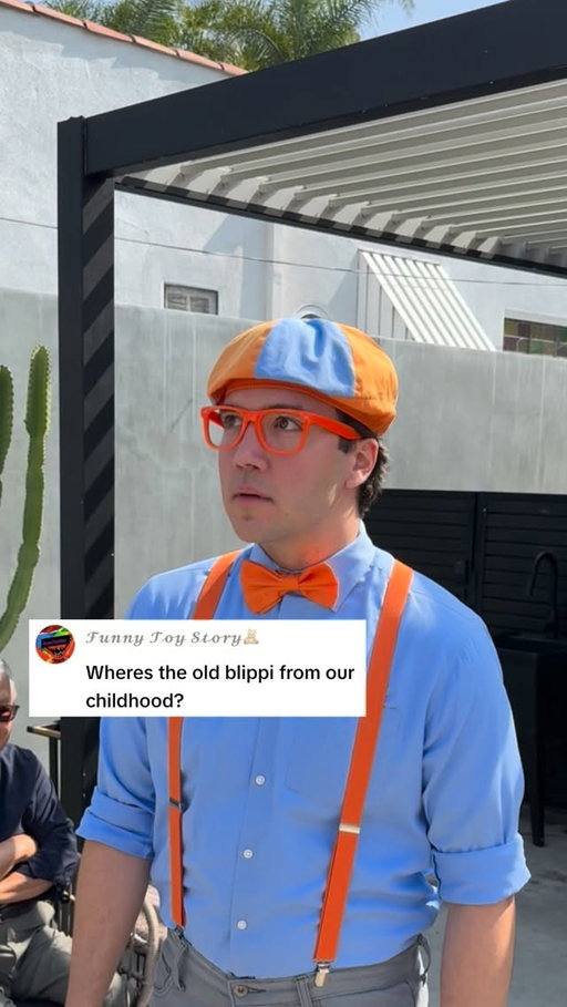 old Blippi has entered the chat