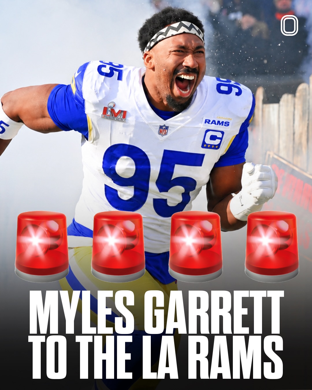 OMFG MYLES GARRETT TO THE RAMS WHAT IS HAPPENING 🤯🤯🤯