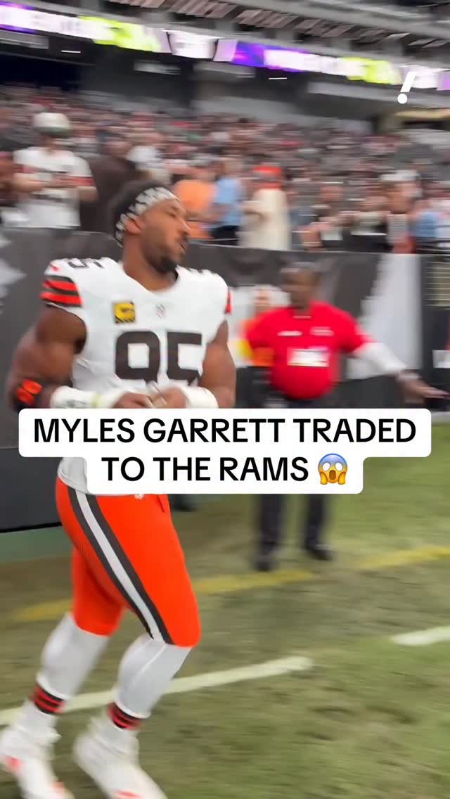 Three years after Aaron Donald’s retirement, the Rams trade for two-time DPOY Myles Garrett 🤯