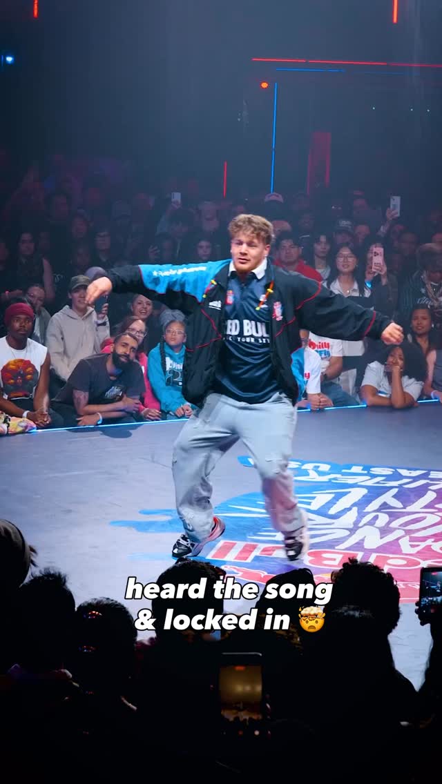 “Go” played and he said BET 🙂‍↔️ @shogunarsenal 

🎵: “Go!” - @cortis 
📍: Red Bull Dance Your Style: Northeast: Philadelphia