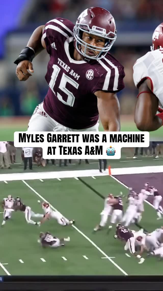 Myles Garrett is being traded to the Rams, per Adam Schefter, Ian Rapoport & Tom Pelissero 🚨 

WOW. 

#mylesgarrett #cfb #collegefootball #nfl #rams