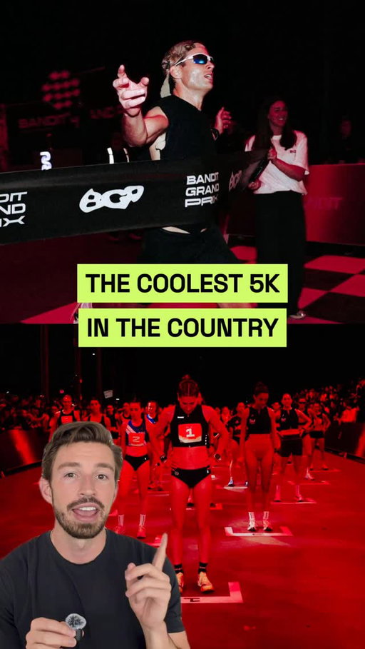 This is hands down the coolest 5k in the country, and it’s run exactly like an F1 race 👇

So this is the Bandit Grand Prix (@banditgrandprix), hosted by Bandit Running (@bandit).

But this is nothing like your local charity 5K.

They run the whole thing like an actual F1 Grand Prix.

During the day, you’ve got 5K races that work as qualifying heats.

The top finishers move on to a 3K Super Final at night.

And here’s the F1 part - where you finish in your qualifying heat, sets your spot on the starting grid for the finals.

So the better you run, the better your pole position.

The course itself is a multi-lap circuit.

You do 5 laps, weaving your way through this warehouse and through turns outside.

But the inside is where it’s wild.

It’s dark, red lights everywhere, a DJ going the entire time, and spectators lining the course.

It feels like an underground party you’re running through.

Then it all ends with a podium celebration and a full afterparty right there in the warehouse.

No other brand in running is doing anything close to this.

Well done Bandit.

#running #bandit #banditgrandprix