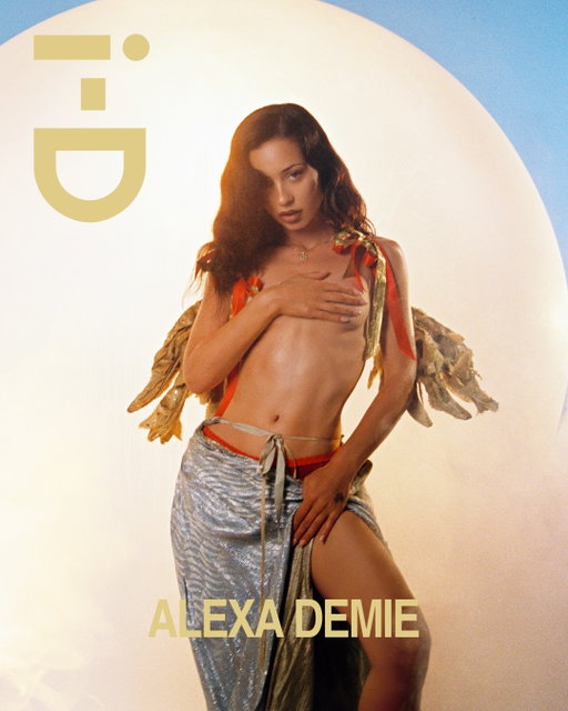 @alexademie’s next chapter is here 🪽🪽

Created in collaboration with the enigmatic actress, i-D’s Alexa Demie Zine is a tribute to divine beauty and the mysteries that lie beyond the walled garden of pop culture. In conversation with author Ottessa Moshfegh, Demie debriefs on the roller coaster ride of ‘Euphoria’ and what comes next.

The limited edition publication photographed by Petra Collins is comprised of 10 double-sided A2 posters, featuring photography, text, and exclusive illustrations by Demie. Secure your copy at the link in bio.

Photographed by @petrafcollins
Styled by @brynnsigrid.j.s
Interview by Ottessa Moshfegh
Extras: @falizerome @tahliara_ @jayakang @vanesssaromo @bleujimi @benevolentsofia @celestegiaa
Hair: @sonnymolinahair
Makeup: @alisa_yasuda using @chanel.beauty
Nails: @brookeritchienails
Set Design: @nicholasdesjardins
Casting Director: @sam__franco
Production: @perfectprojects_
Post Production: @andi.elloway
Location: #MoonlightStudios #MandalayGeneratingStation
