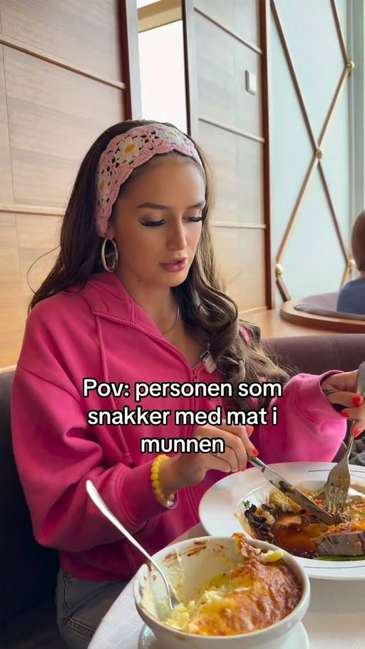 Tagg den vennen som snakker med mat i munnen @erikanorwich #pov #humor #trend