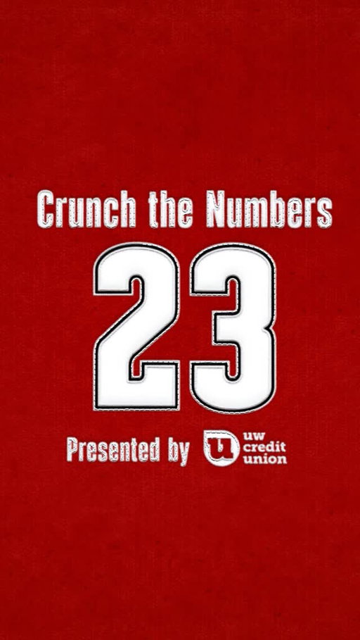 It’s always been 23.
Crunch the Numbers presented by @uwcreditunion