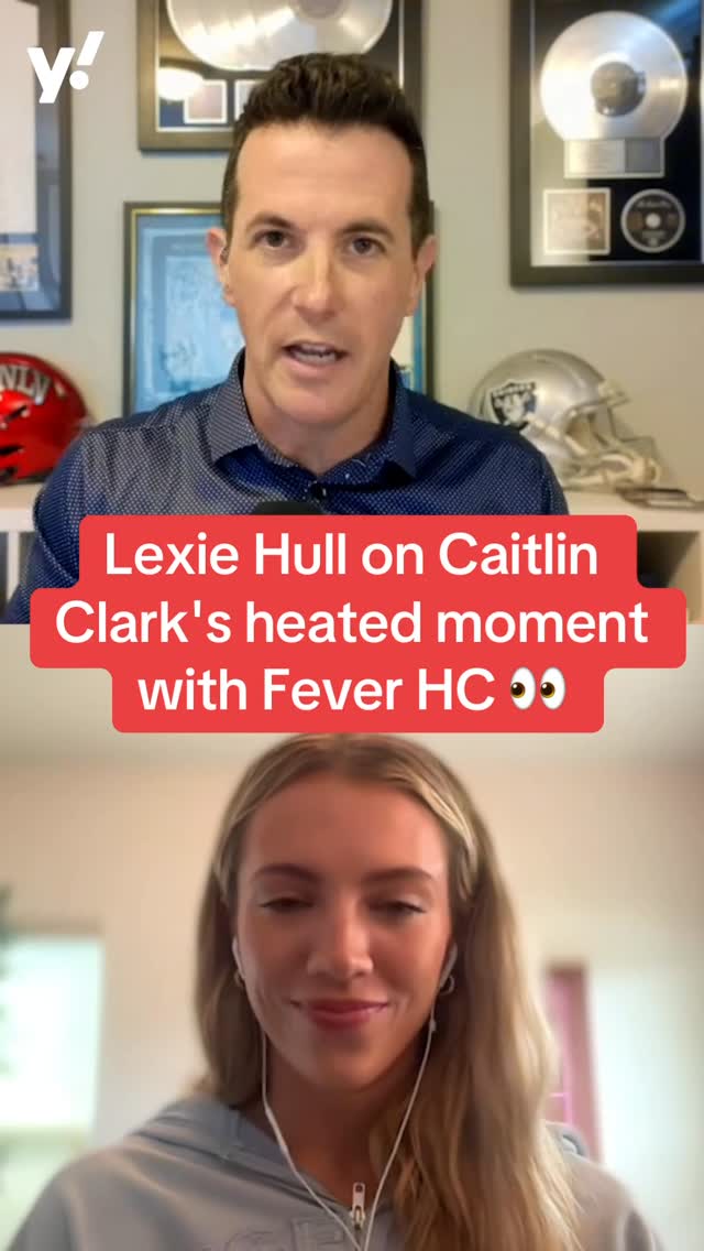Fever guard Lexie Hull addresses the heated exchange between Caitlin Clark and HC Stephanie White during Indiana’s loss to Portland.
.
(Via Yahoo Sports Daily)