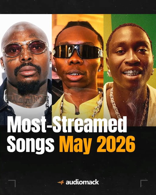 MOST-STREAMED SONGS FROM MAY 2026 🏆

1️⃣ “Chanel” by Blaqbonez & Asake 🇳🇬
2️⃣ “Hardest Truth” by Jubet 🇳🇬
3️⃣ “Hello” by Tml Vibez & Victony 🇳🇬
4️⃣ “State of Mind” by DJ Tunez & Wizkid 🇳🇬
5️⃣ “Rock Me Gentle” by Olamide 🇳🇬
6️⃣ “Julie” by Rigiid, Lasmid, Reggie, Beeztrap KOTM & Skyface SDW 🇬🇭
7️⃣ “Energy” by Kizz Daniel & G4ZI 🇳🇬
8️⃣ “Odo Pa” by Sarkodie & Kweku Flick 🇬🇭
9️⃣ “Many Times” by Stonebwoy 🇬🇭
🔟 “Pain III” by O’Kenneth 🇬🇭