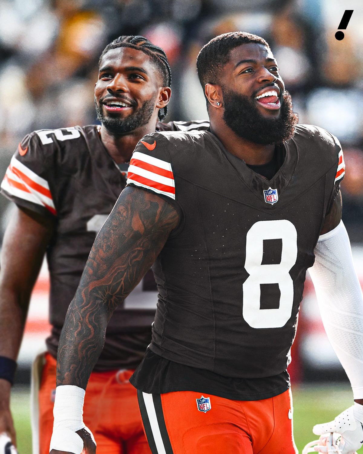 Browns might’ve traded Myles Garrett, but they got a young star in Jared Verse to team up with Shedeur Sanders 🔥⌚️

Cleveland also receives a 2027 first-round pick, a 2028 second and a 2029 third round pick in future draft capital 👀

The future could be looking 🆙 in Cleveland 🐶