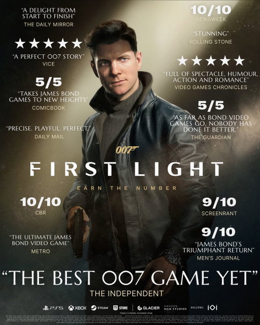 The return of James Bond to gaming in 007 First Light has been nothing short of amazing and we are honoured to be on this journey with you.

GET NOW

Link in our bio.

#007FirstLight #EarnTheNumber