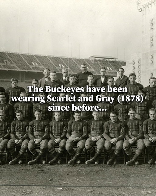 Ohio State has been crafting traditions while history was still loading… 🌰