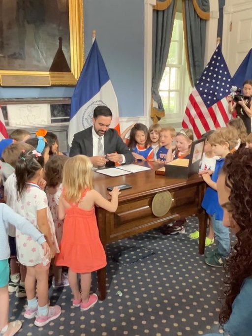 Today, I signed an Executive Order temporarily repealing bedtimes in the City of New York so that kids of all ages can watch our team in the NBA Finals.

As Mayor, you’re forced to make many difficult decisions. This was not one of them.

Go Knicks.