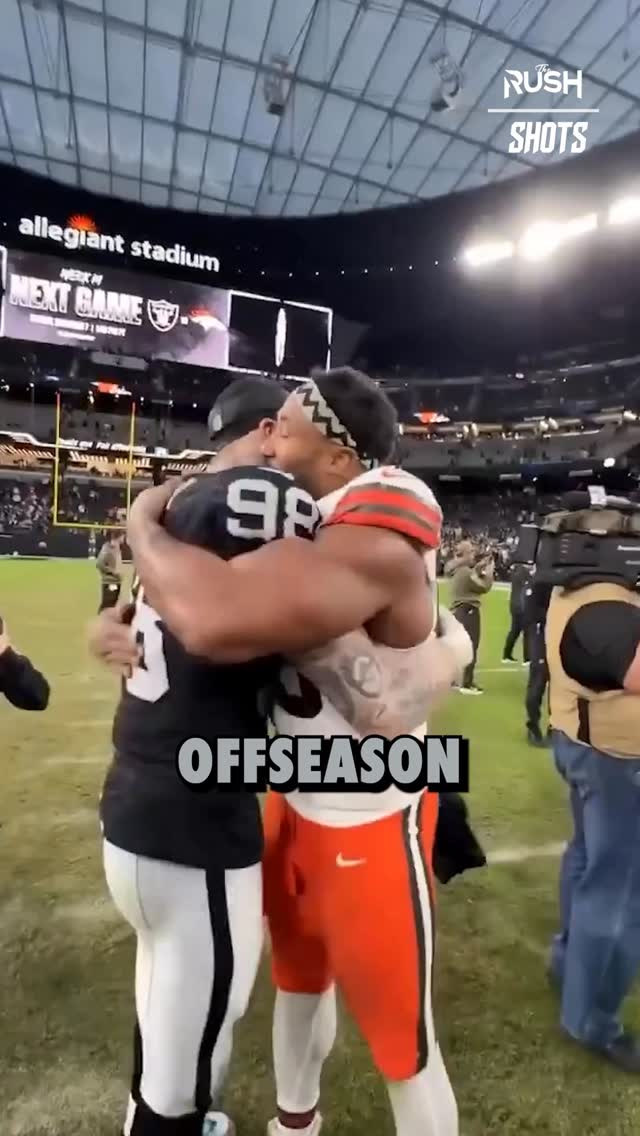 Maxx Crosby on what makes Myles Garrett Different! 🙌