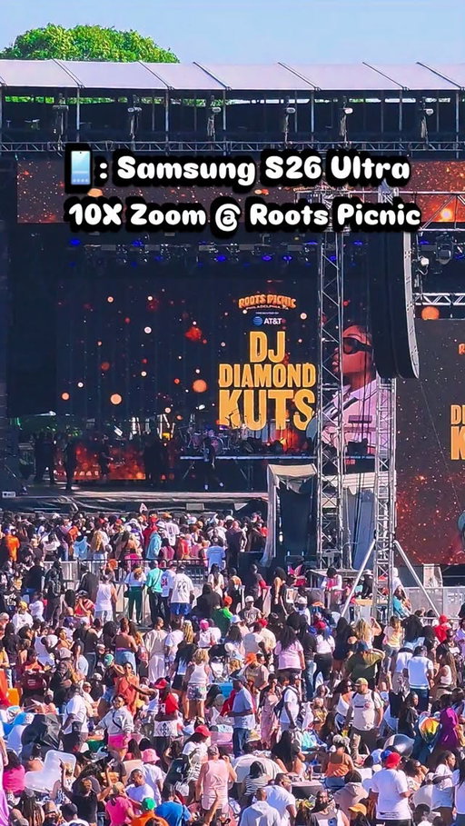 These @rootspicnic views hit different with the @samsungmobileusa S26 Ultra 👀