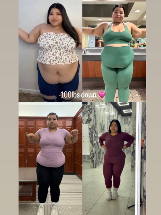 Because we still loved each other in every stage ❤️🇲🇽

#weightloss #weightlossjourney #gym #wellness #selflove