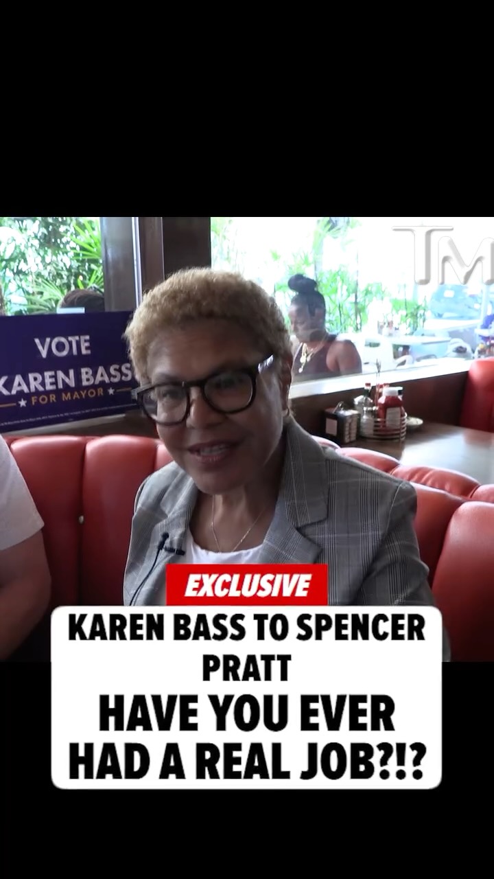 🚨🗣️ Los Angeles Mayor Karen Bass isn't pulling any punches on the eve of Election Day ... taking direct aim at challenger Spencer Pratt and questioning whether the reality star has ever held a job outside of being on TV.