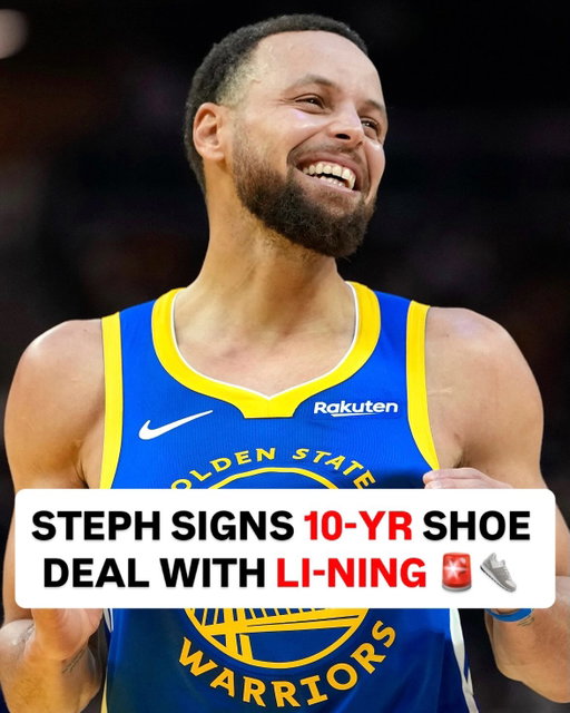 Steph Curry announces he’s signing a 10-year endorsement deal with Li-Ning 🚨👟

New era for Steph in the sneaker world. 🙌🔥 (via @stephencurry30)
