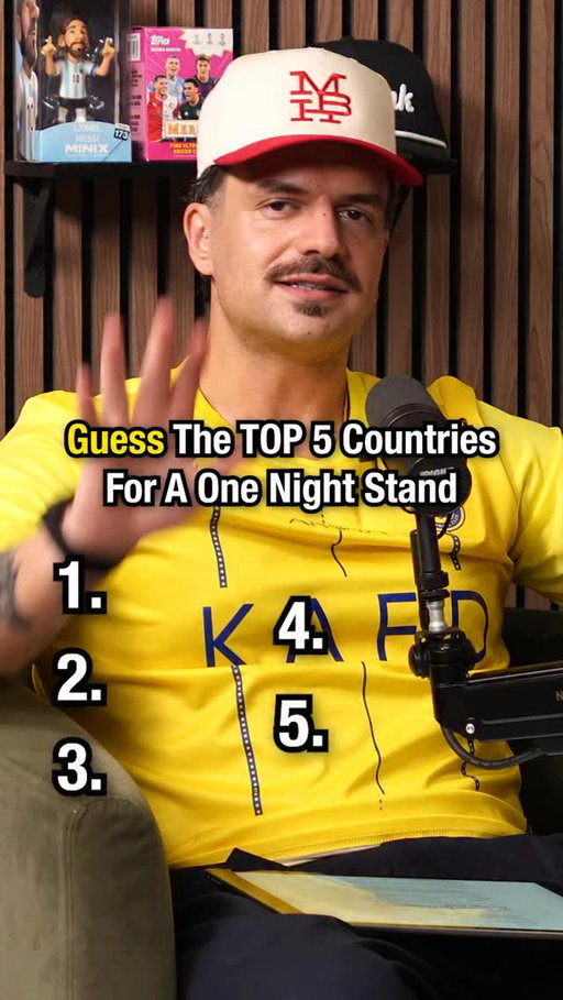 Top 5 Countries For A One Night Stand 😳