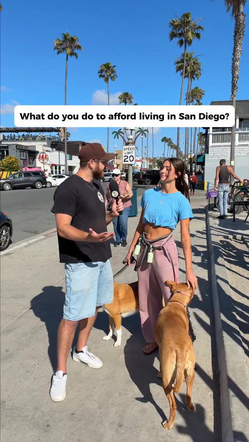 What do you do to afford living in San Diego?

#sandiegoliving #streetinterview