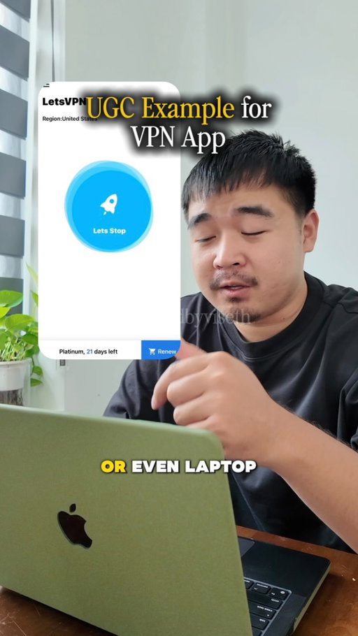 UGC Example for a VPN!

#ugc #ugccreator #maleugccreator
#ugccommunity #techugc